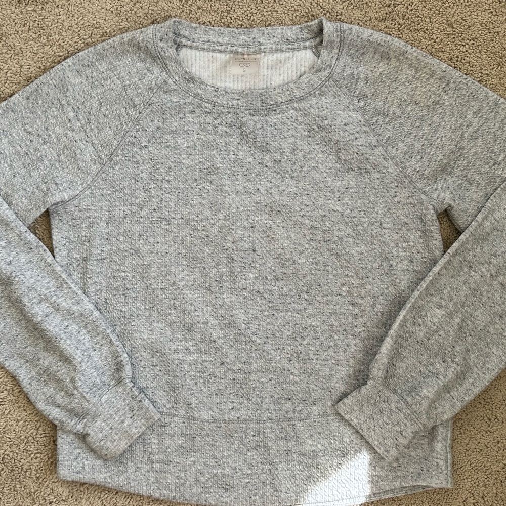 Calia by Carrie Underwood Gray Long Sleeve